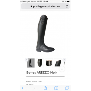 Bottes NEUVES privilège equitation modèle AREZZO