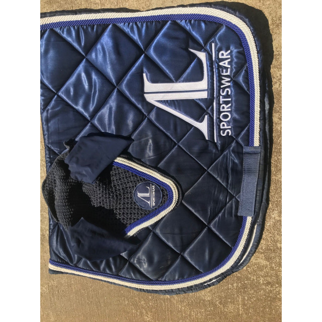 Tapis Alexandra Ledermann bleue