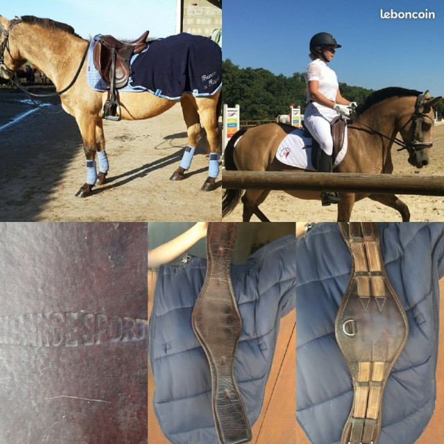 Selle de dressage monoquartier Eric Mondange