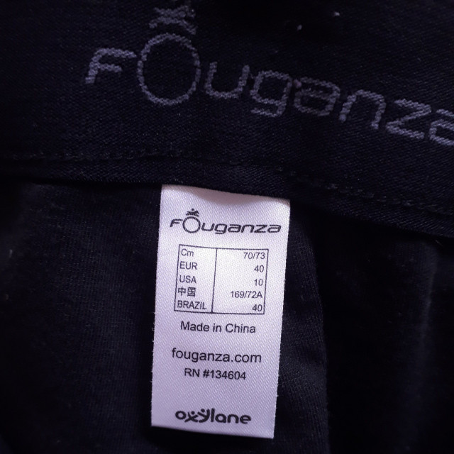 Pantalon noir fouganza
