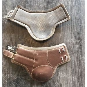 Protège-boulets en cuir