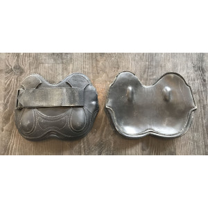 Protège-boulets en cuir