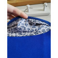 Veste de concours Animo bleue roi