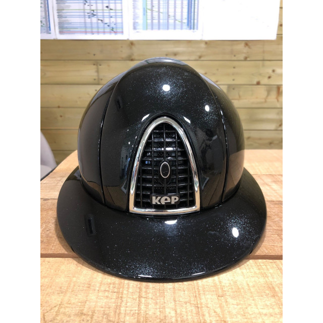 Casque KEP métal diamond visière polo