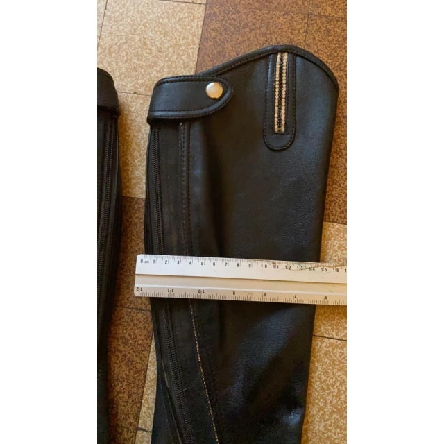 Chaps noire L glitter / strass