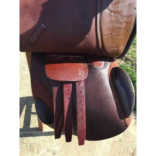 Selle mixte cuir