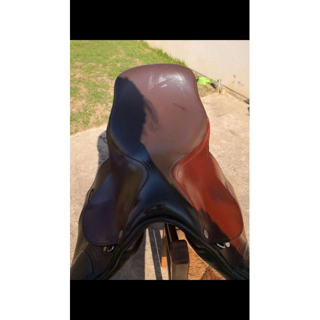 Selle mixte cuir