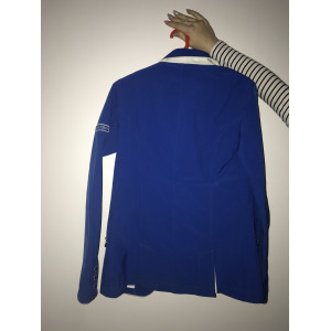 Veste harcour bleu roi