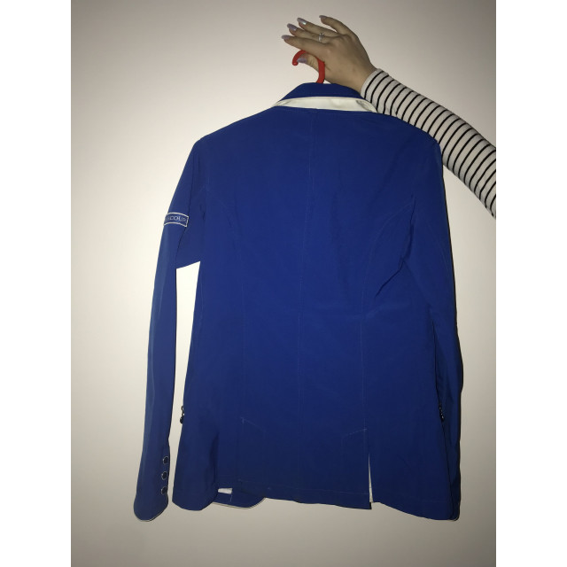 Veste harcour bleu roi