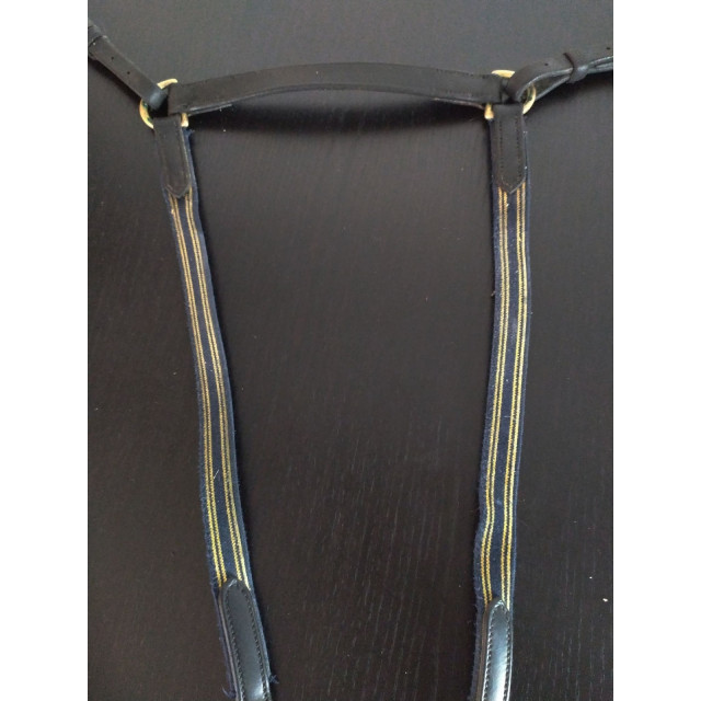 Collier de chasse cuir et élastiques