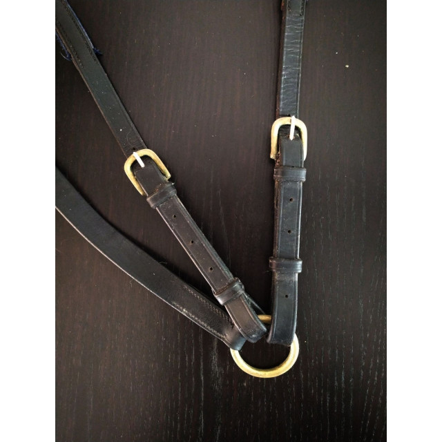 Collier de chasse cuir et élastiques