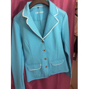 veste de concours bleu clair