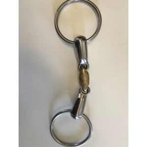 Mors deux anneaux double brisure 115mm