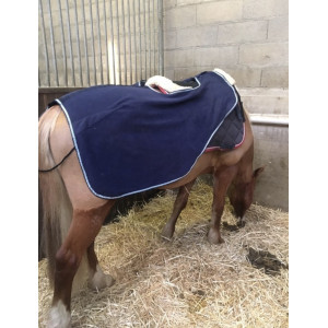 Couvre rein polaire T125cm - Marine