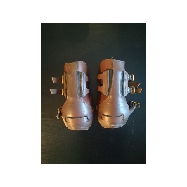 Guêtres cuir  taille poney