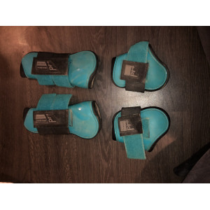 Ensemble bleu turquoise