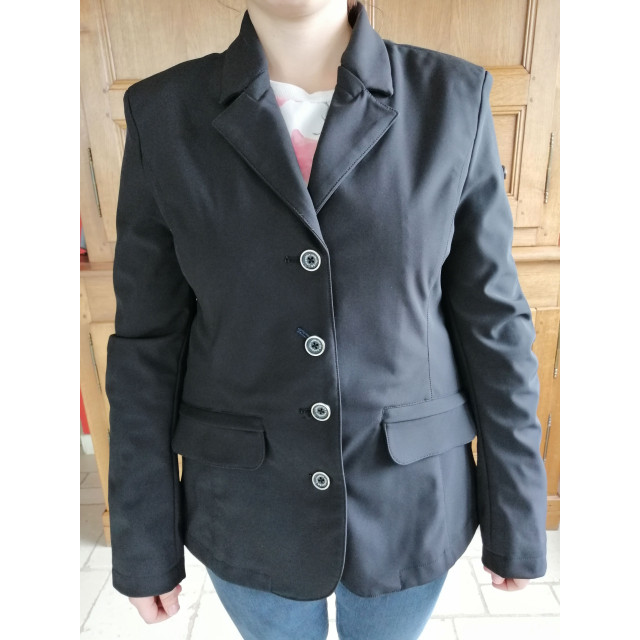 Veste BR softshel, noire, modèle Monaco, T42