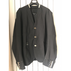 veste de concours homme aerotech avec air bag horse pilot XL noire