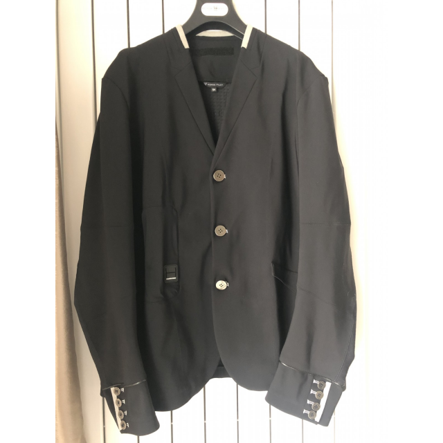 veste de concours homme aerotech avec air bag horse pilot XL noire