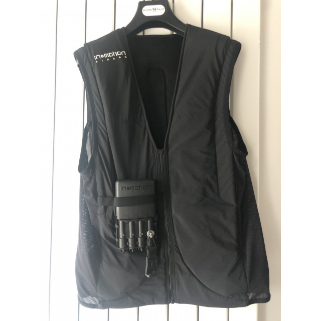 veste de concours homme aerotech avec air bag horse pilot XL noire