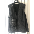 veste de concours homme aerotech avec air bag horse pilot XL noire