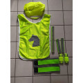 Lot matériel réflechissant/fluo cheval et cavalier