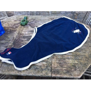 Couvre Rein Polaire Equithème Bleu