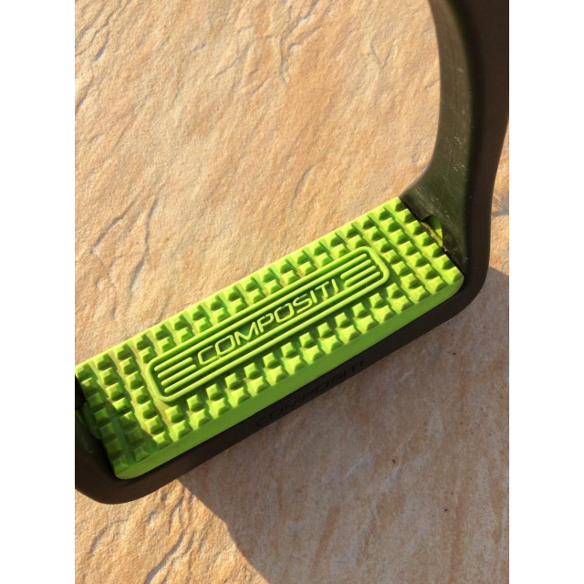 Etrier compositi premium noir / plancher vert