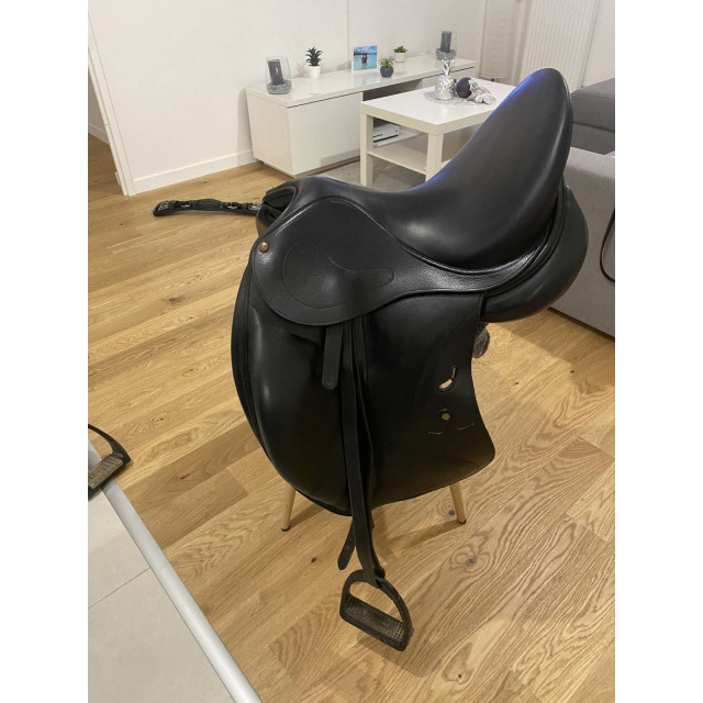 SELLE DRESSAGE DRESSAGE OLYMPIA 17 POUCES