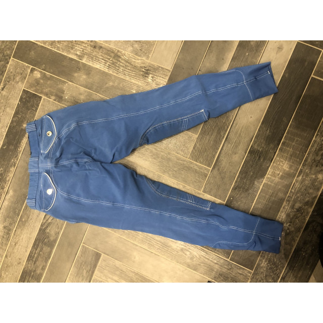 Pantalon bleu roi