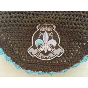 Bonnet HV POLO kaki/turquoise