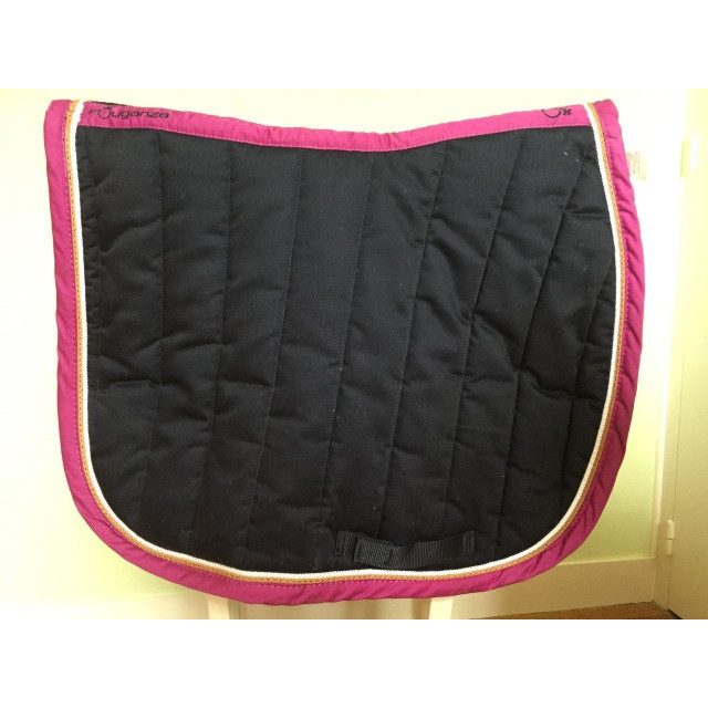 Tapis FOUGANZA marine/rose