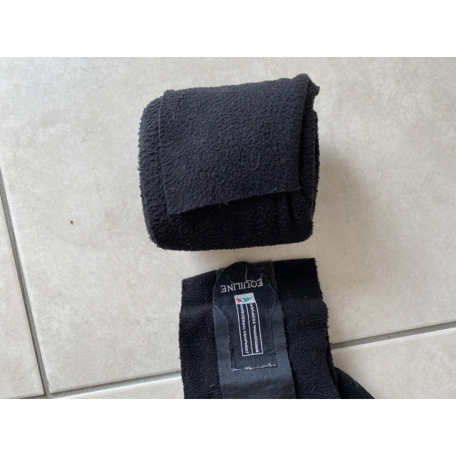Bande de polo Equiline noir 4M