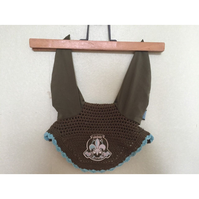 Bonnet HV POLO kaki/turquoise