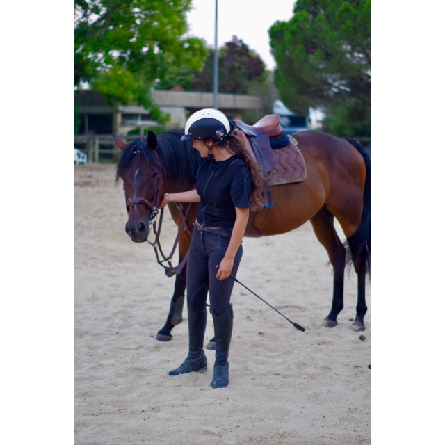 Casque CASCO d'équitation Bi-couleur