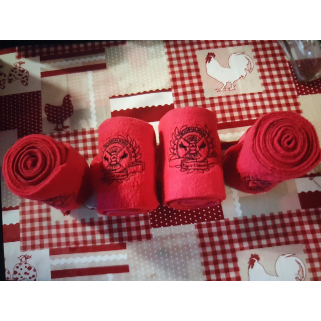 Bandes poney Rose
