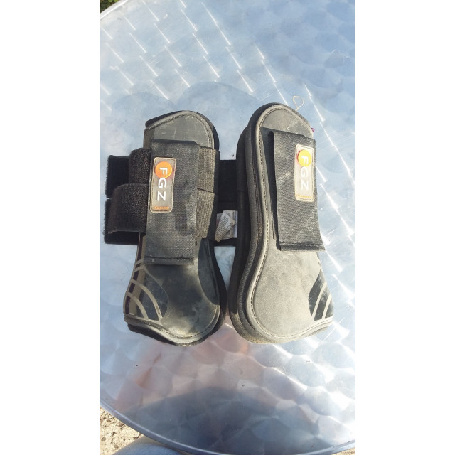 Protections FOUGANZA noires cheval