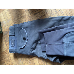 Pantalon équithème Verona - enfant taille 12 ans gris