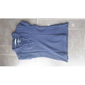 polo bleu