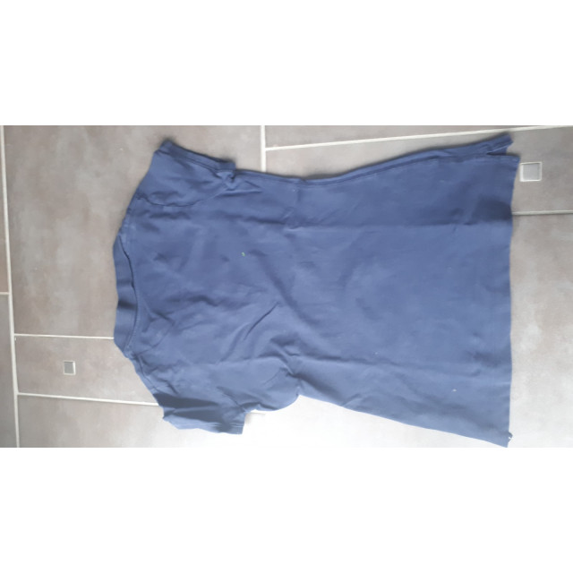 polo bleu