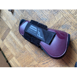 Guêtres Norton bordeaux taille poney