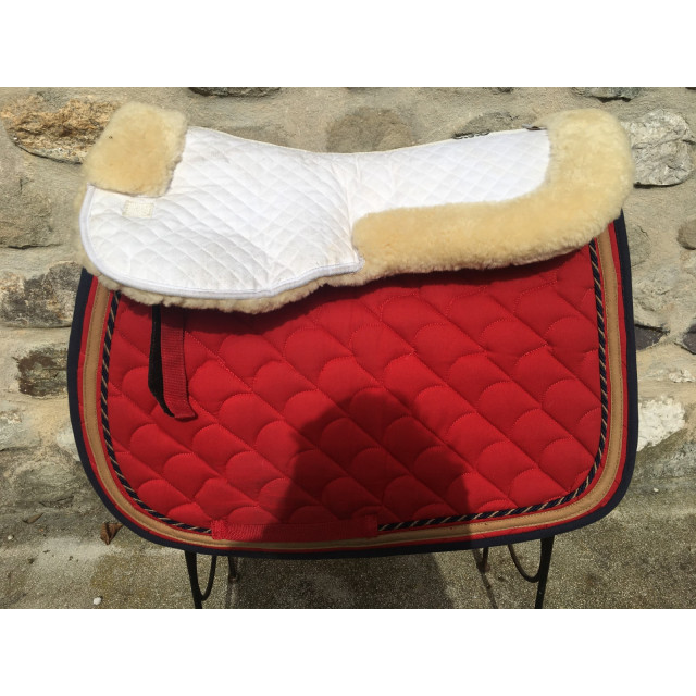Tapis EQUI-THEME nuage rouge
