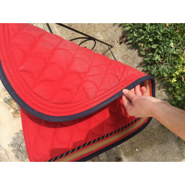 Tapis EQUI-THEME nuage rouge