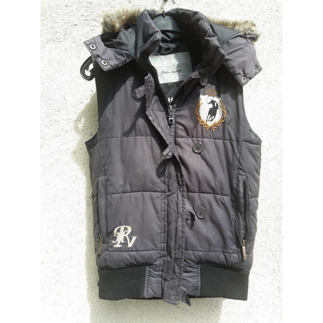 Doudoune sans manche HV POLO noir, taille S
