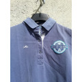 POLO EQUITHEME BLEU TAILLE L