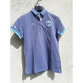POLO EQUITHEME BLEU TAILLE L