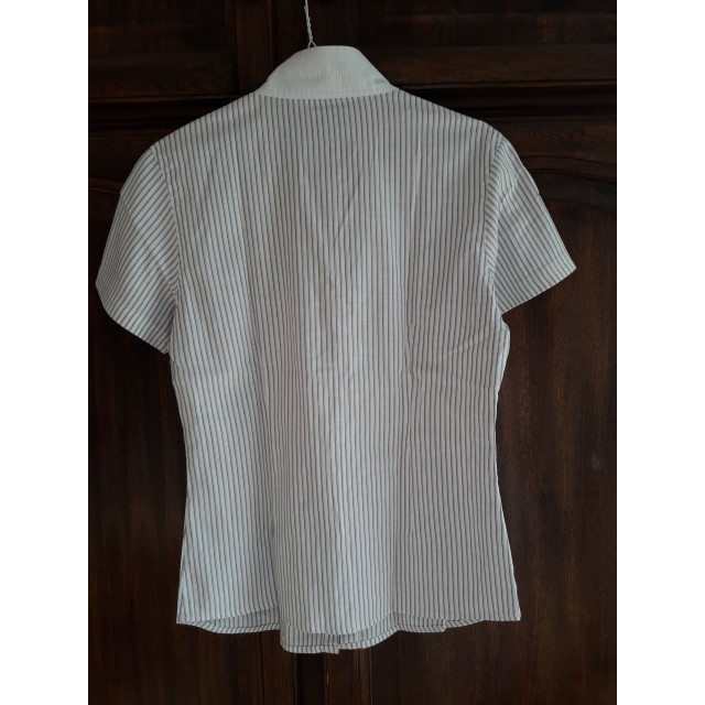 Chemise de concours manches courtes T.M, beige, Equithème