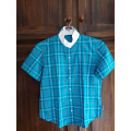 Chemise HKM Bleu turquoise taille M