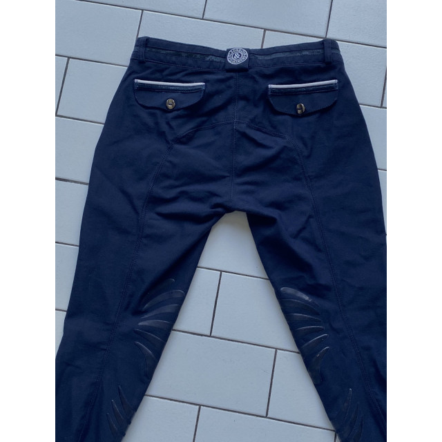 Pantalon d’équitation femme bleu marine
