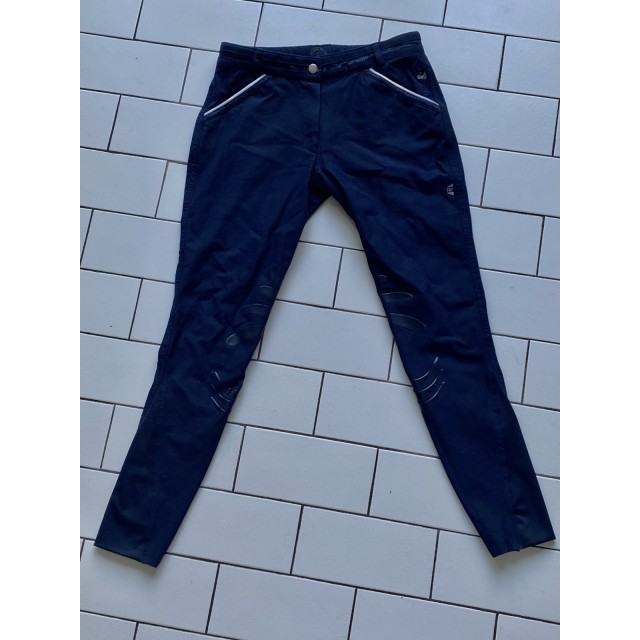Pantalon d’équitation femme bleu marine